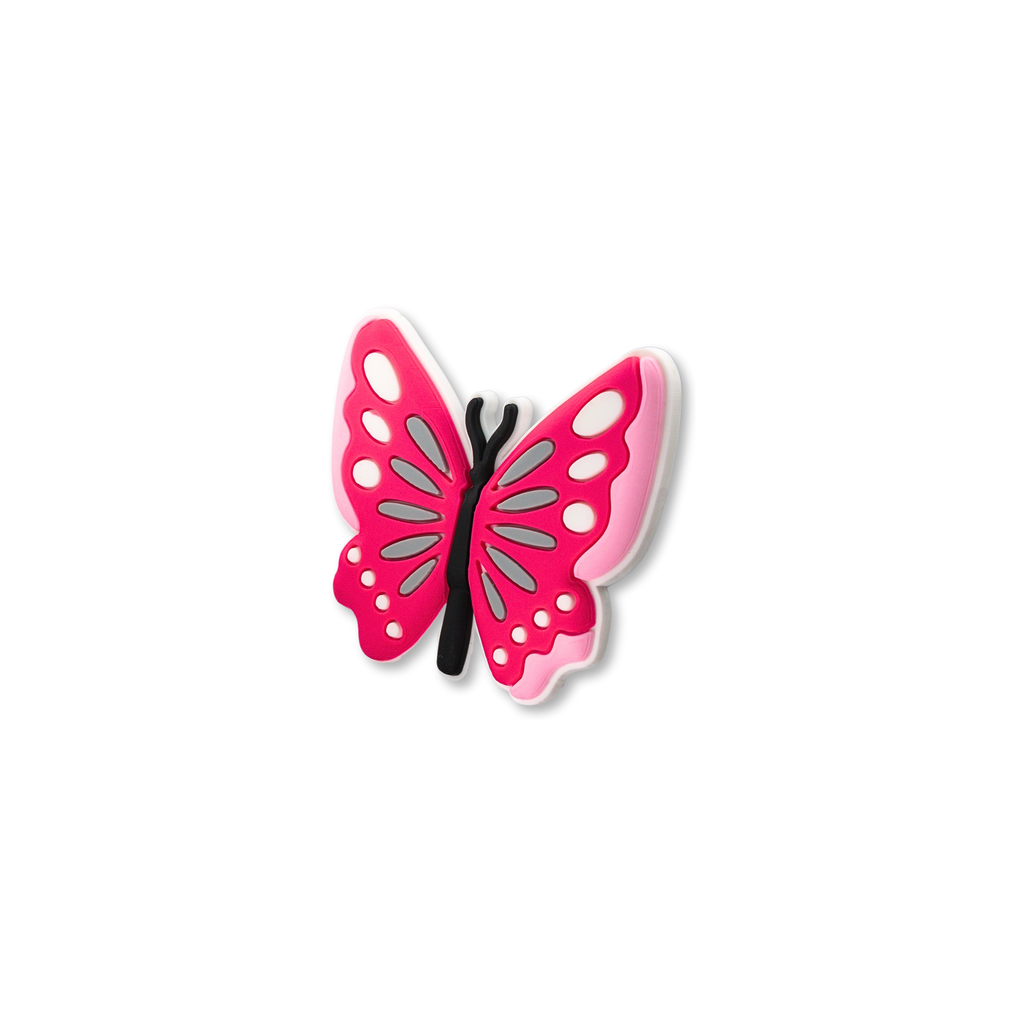 Pet crate accessories blush butterfly crate charm side view Crate Charms snap-on decoration