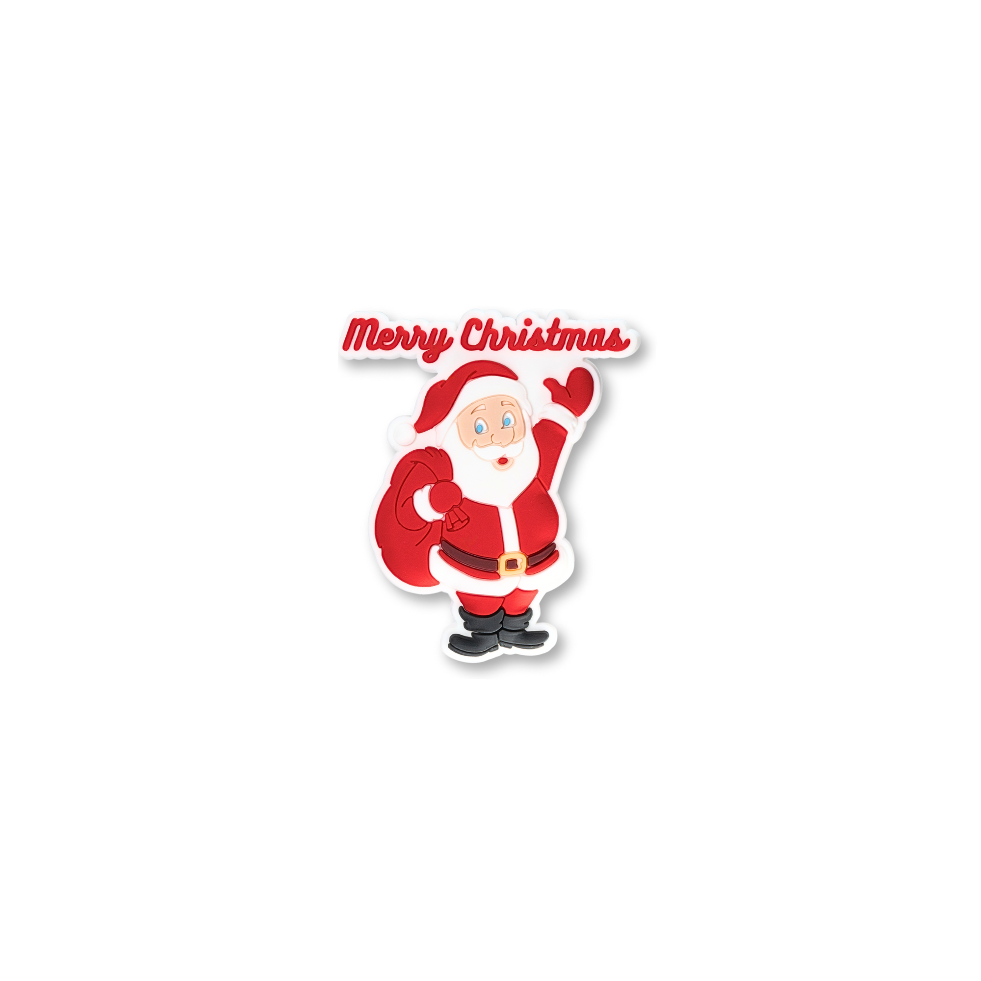 Merry Christmas Santa charm festive pet crate decoration by Crate Charms
