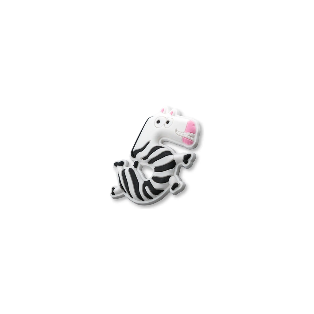 Pet crate accessories white number five crate charm front view Crate Charms snap-on decoration side