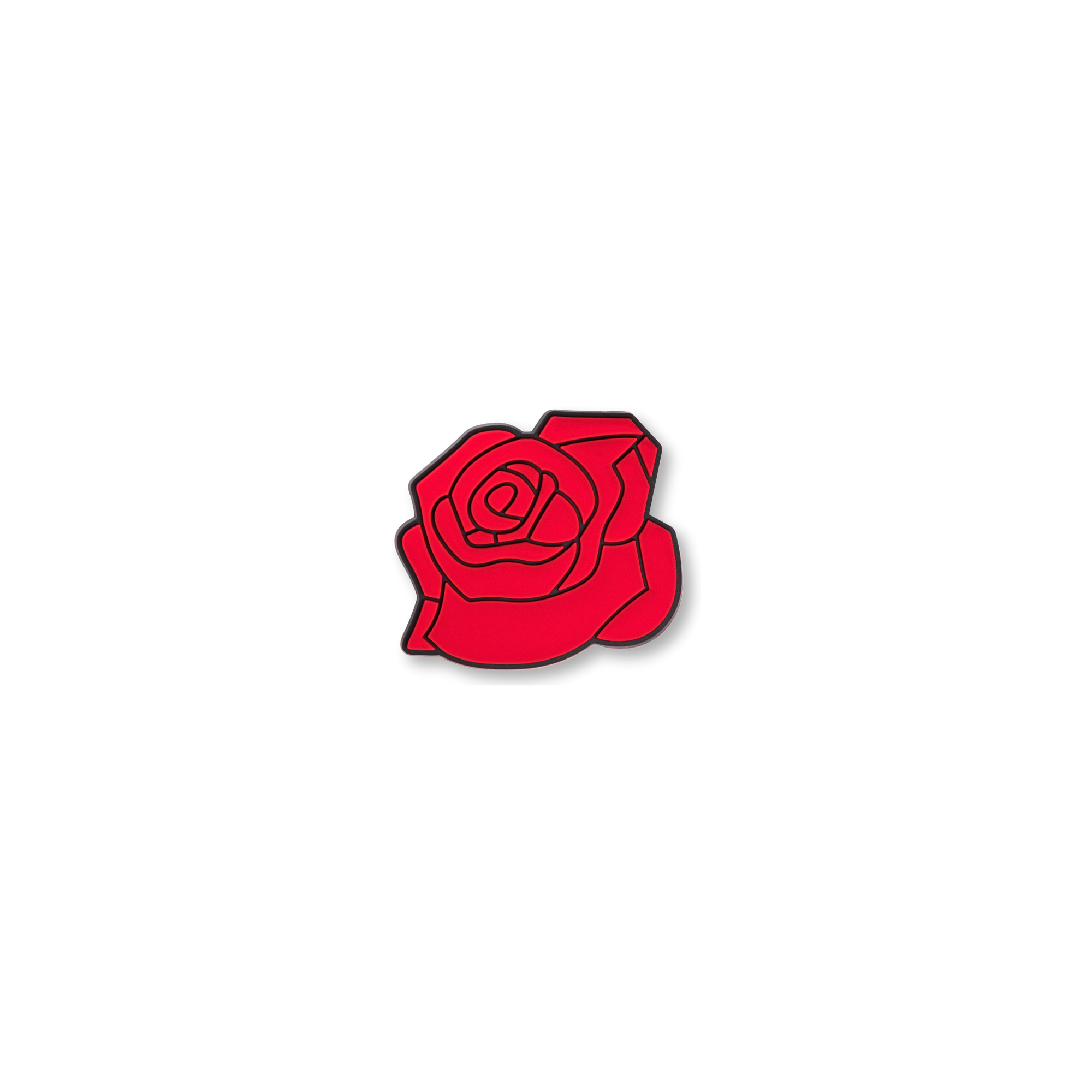 red rose crate charm front