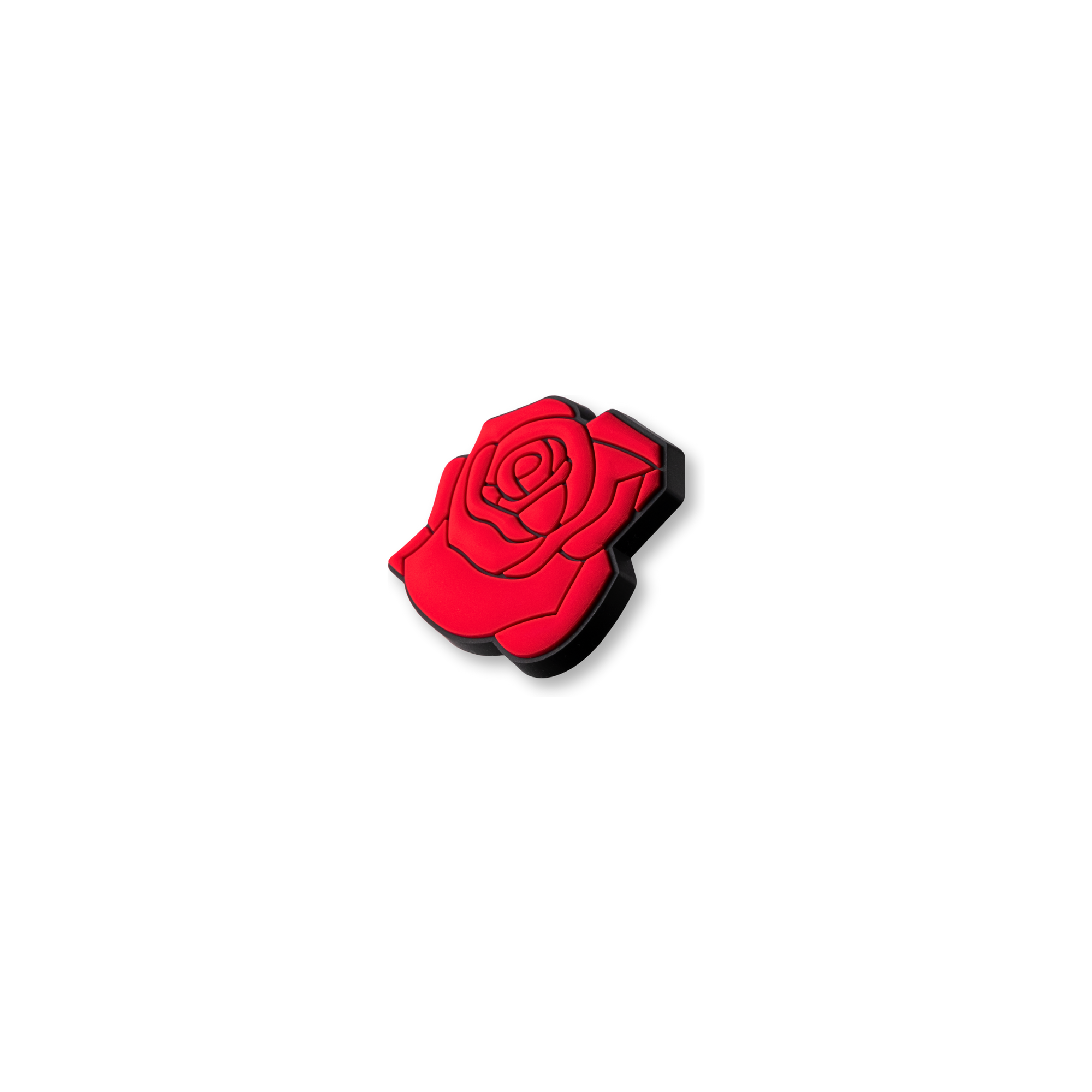 red rose crate charm shown at angle