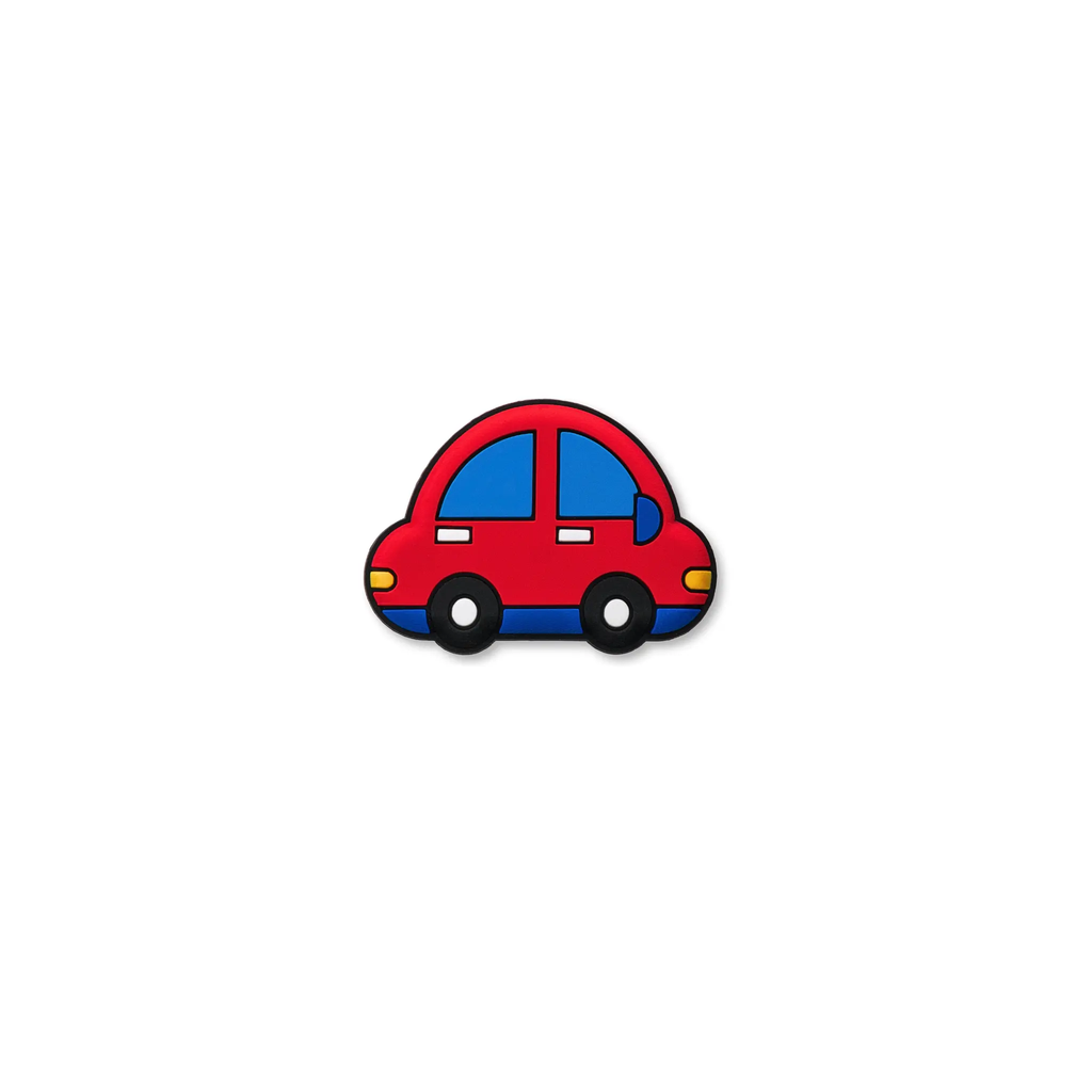 Pet crate accessories small red car crate charm front view Crate Charms snap-on decoration