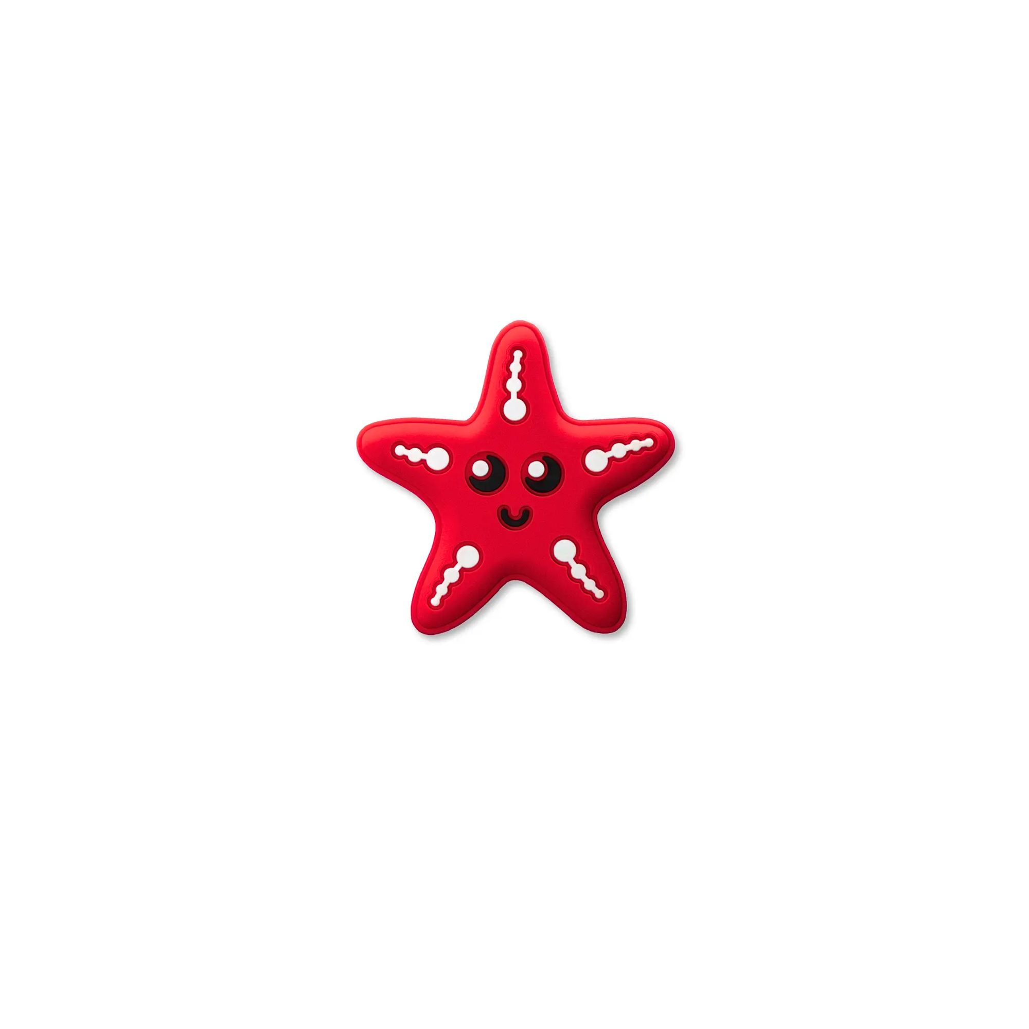 Pet crate accessories red starfish crate charm front view Crate Charms snap-on decoration