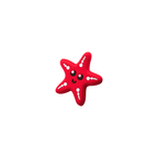 Pet crate accessories red starfish crate charm side view Crate Charms snap-on decoration