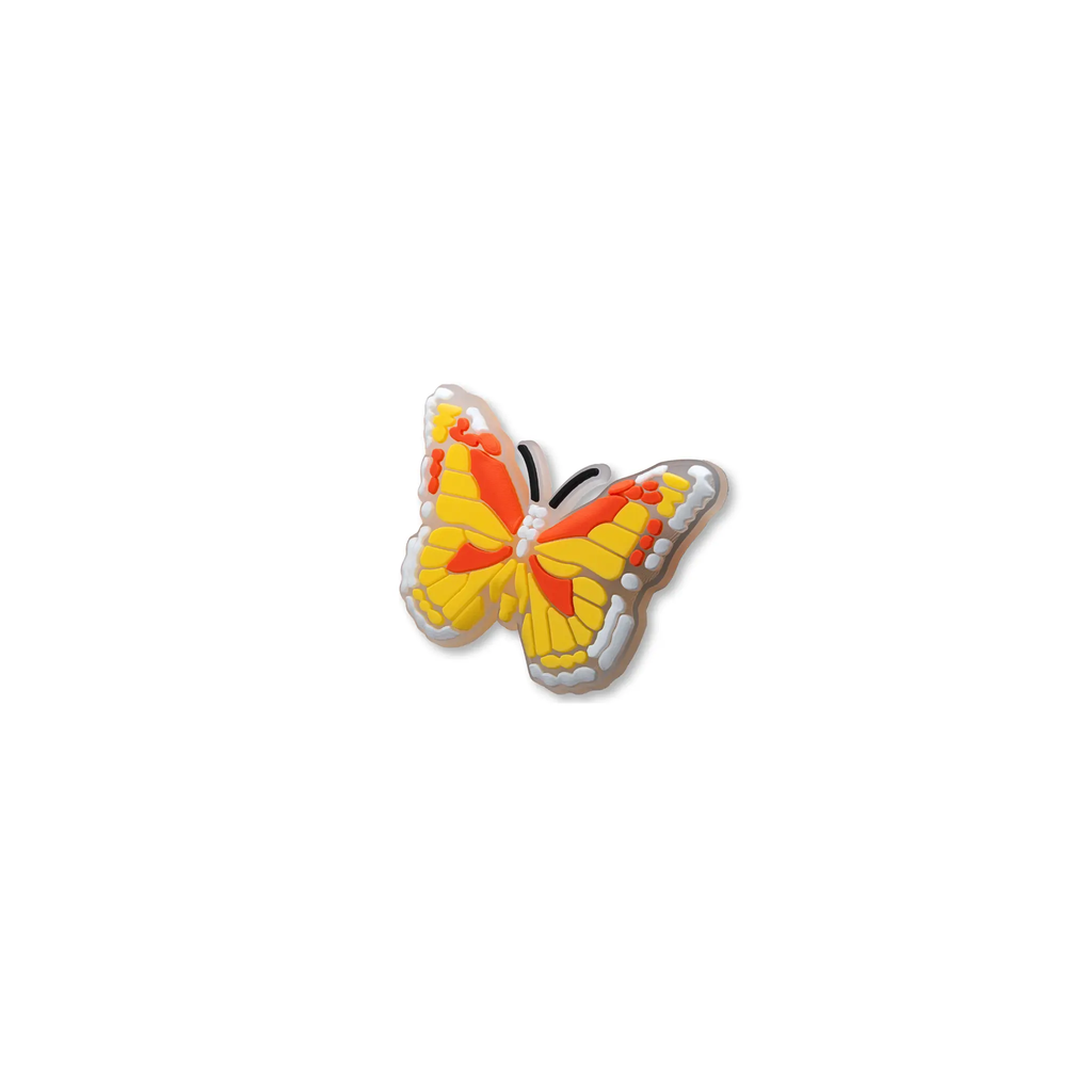 Pet crate accessories yellow butterfly crate charm side view Crate Charms snap-on decoration